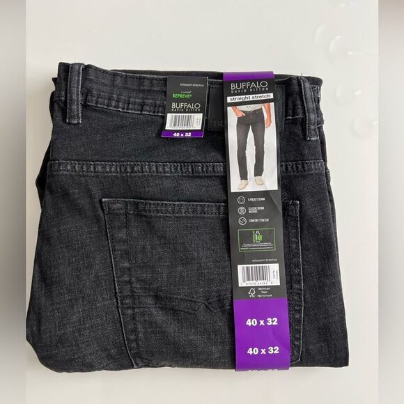 Buffalo David Bitton Straight Stretch Denim - Picture 1 of 6
